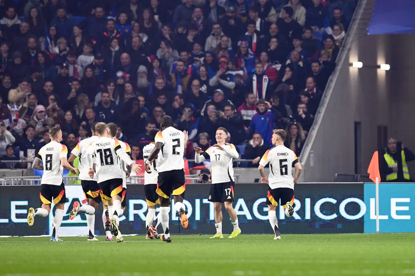 Equipe de football d Allemagne during the International friendly match between France and Germany at Groupama Stadium on March 23, 2024 in Lyon, France.(Photo by Philippe Lecoeur/FEP/Icon Sport)   - Photo by Icon Sport