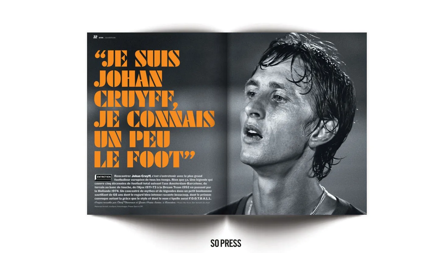 C’est fait : Johan Cruyff à Barcelone !