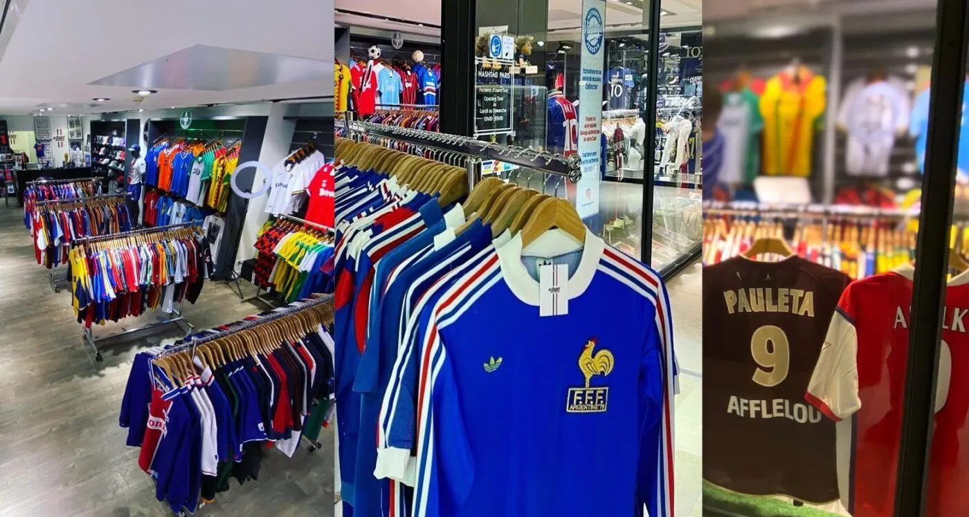 Voici le magasin préféré des collectionneurs de maillots