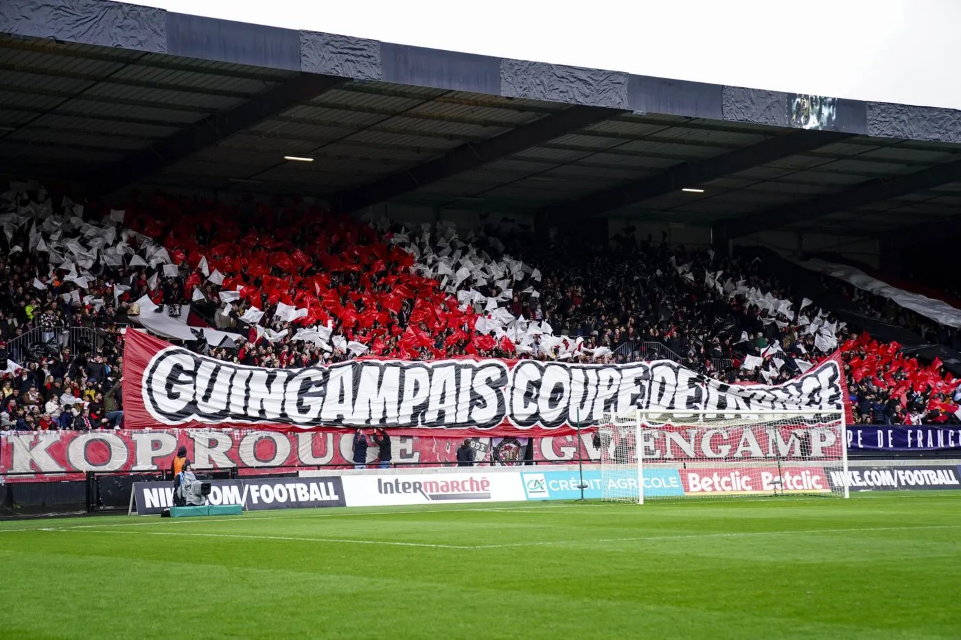 Le Kop rouge de Guingamp se met en sommeil jusqu’à la fin de saison