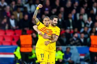 PSG-Barça : l'ouverture du score de Raphinha, bien aidé par Donnarumma