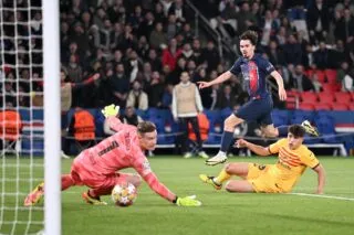 PSG-Barça : le but salvateur de Vitinha, qui met Paris devant