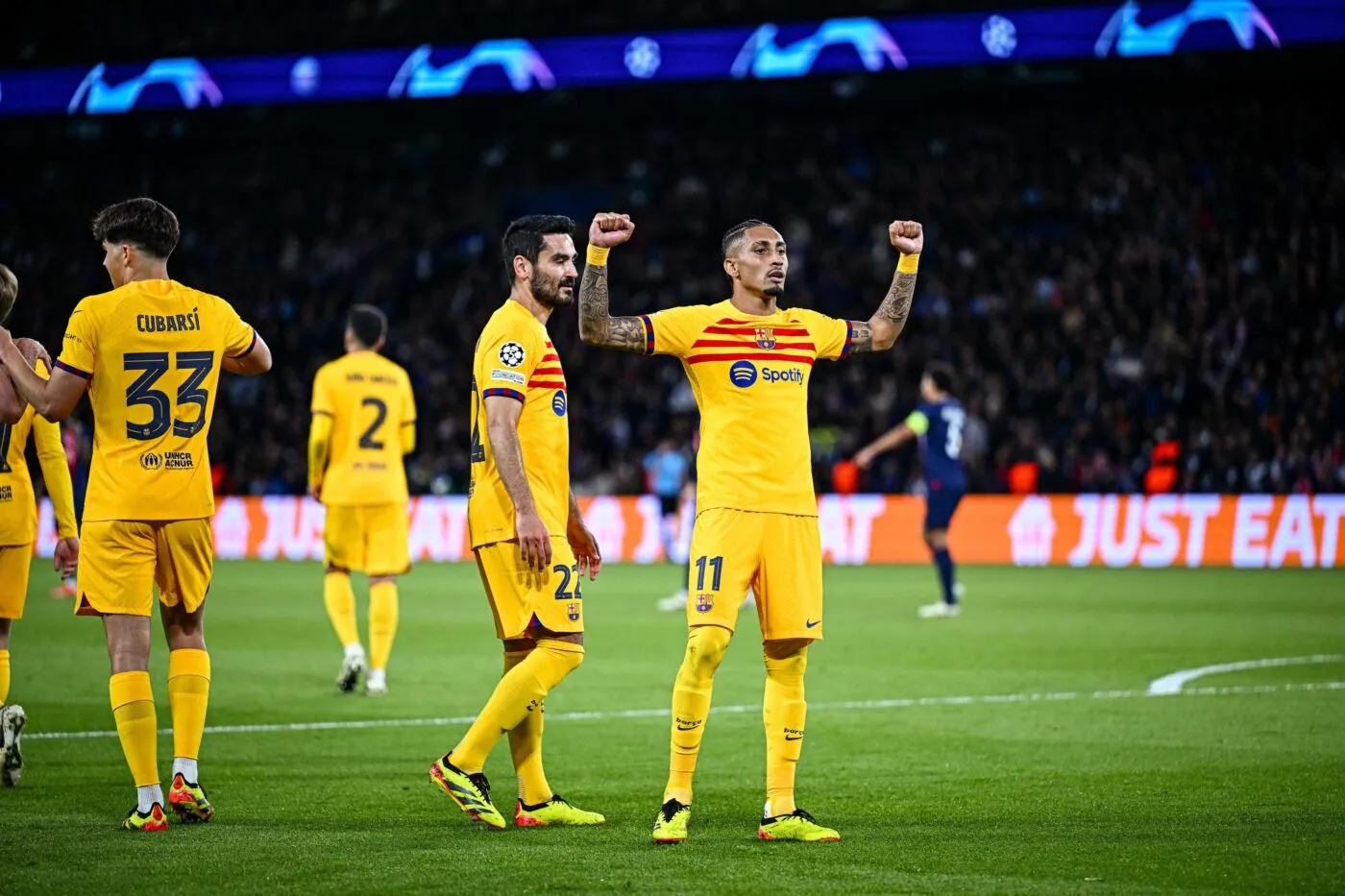 PSG-Barça : le bijou de Raphinha, qui refroidit le Parc des Princes