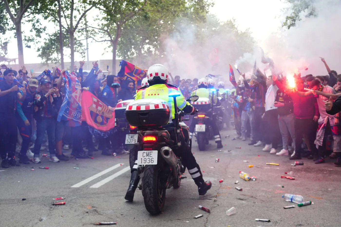 Des supportrices parisiennes victimes d’attouchements à Barcelone