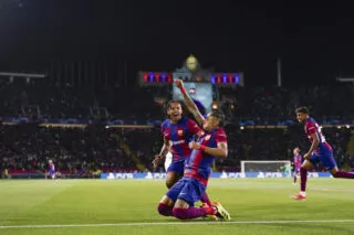 Barça-PSG : l’ouverture du score de Raphinha pour les Catalans