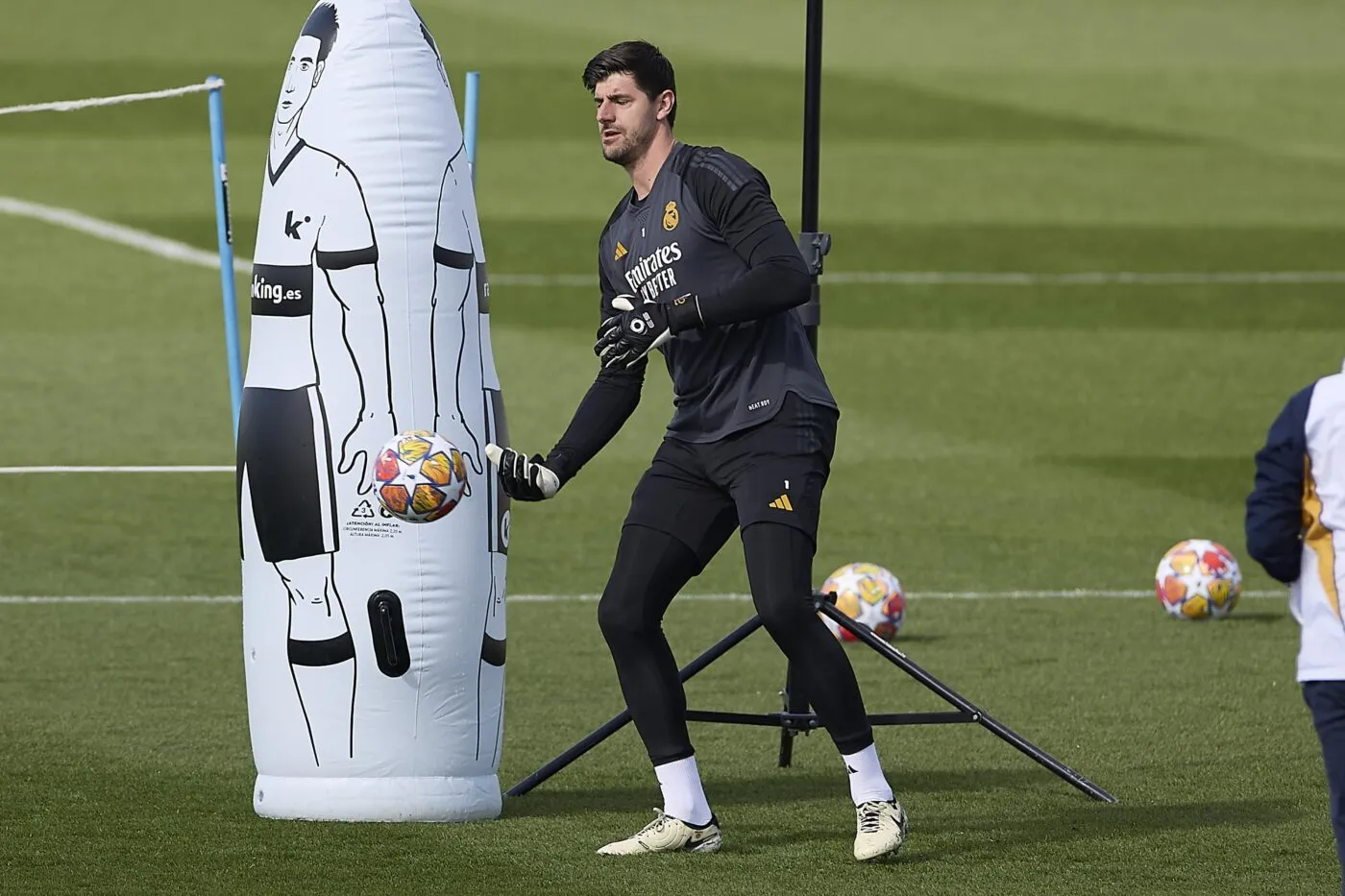Thibaut Courtois de retour à l’entraînement