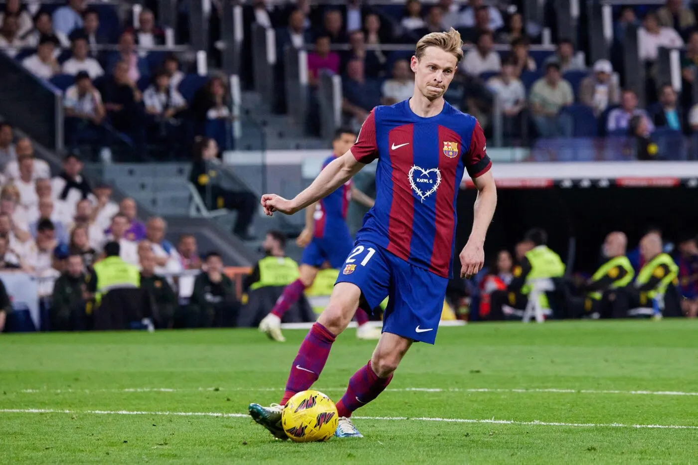 Fin de saison pour Frenkie de Jong avec le Barça