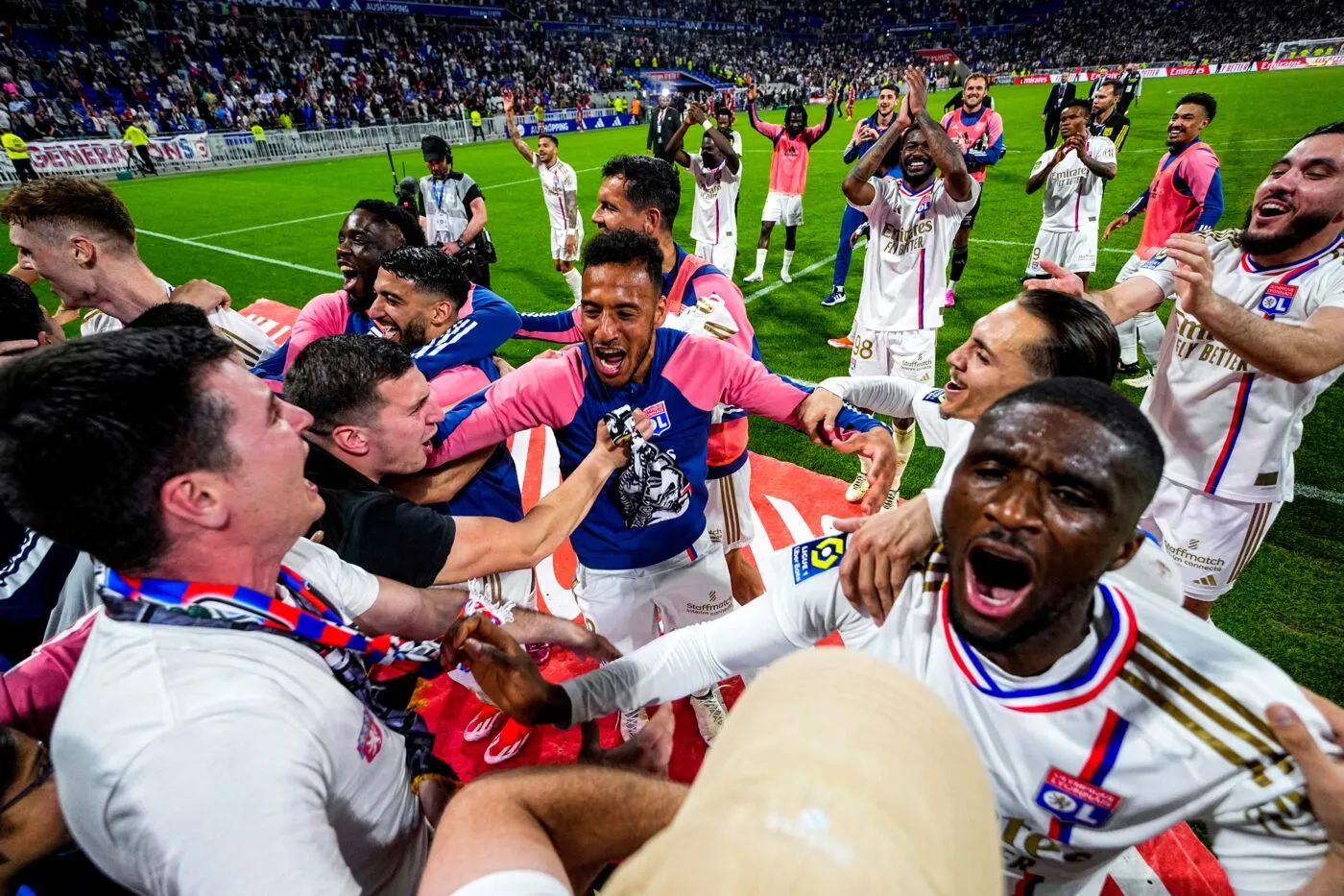 L’OL assure son maintien et marque l’histoire de la Ligue 1