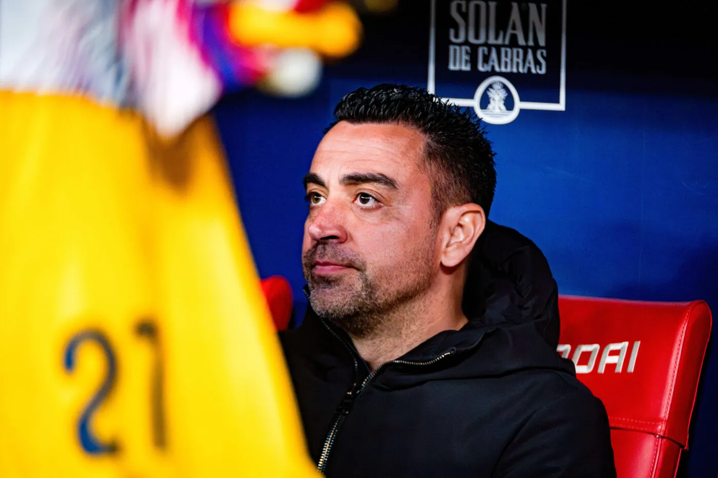 Xavi, l'art de la toupie