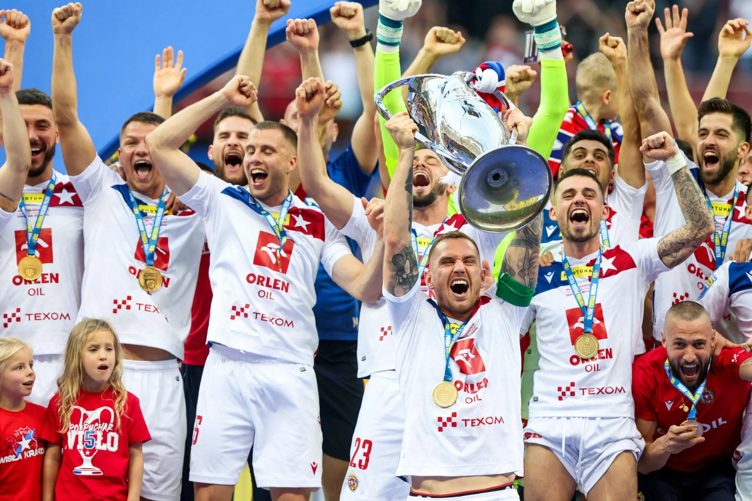 Le Wisła Cracovie, équipe de deuxième division, remporte la Coupe de Pologne