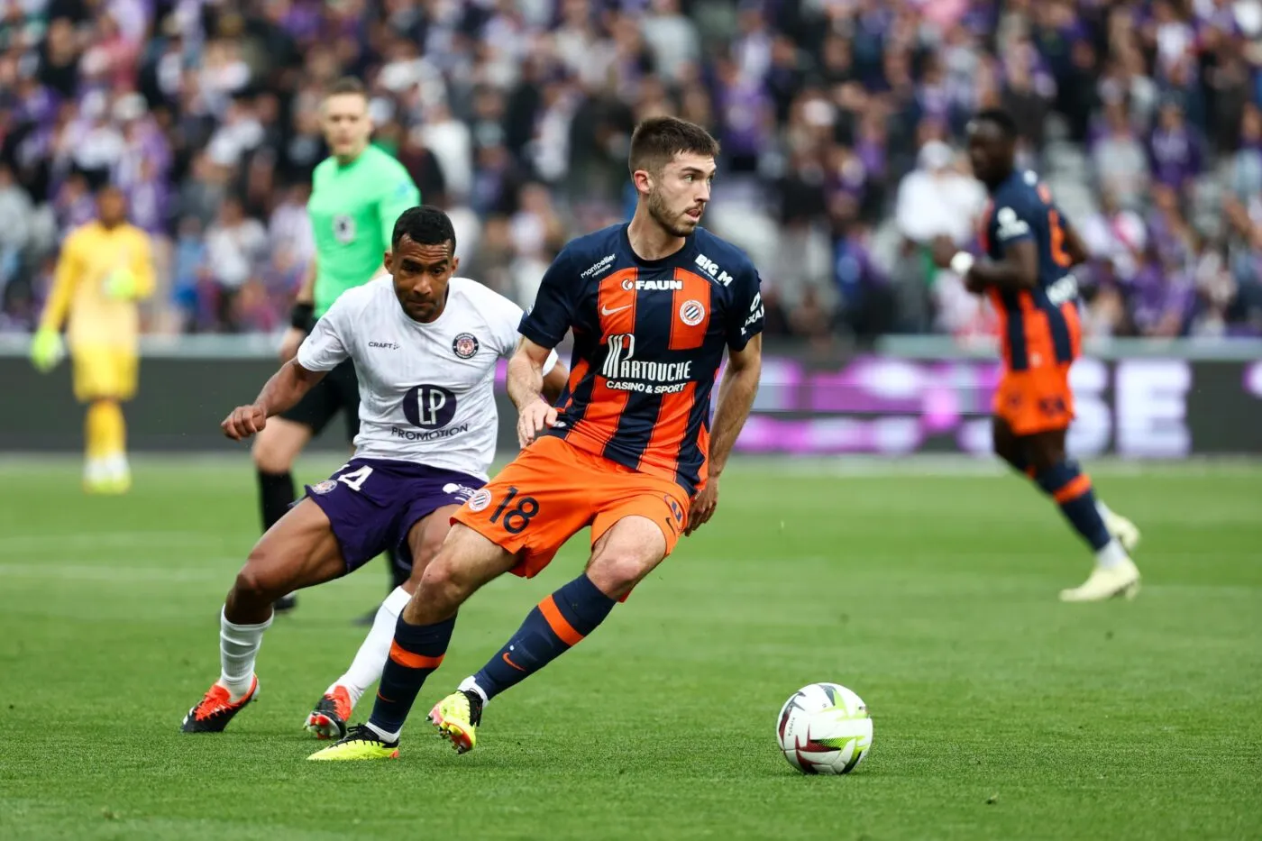 Montpellier s’impose à Toulouse et scelle son maintien