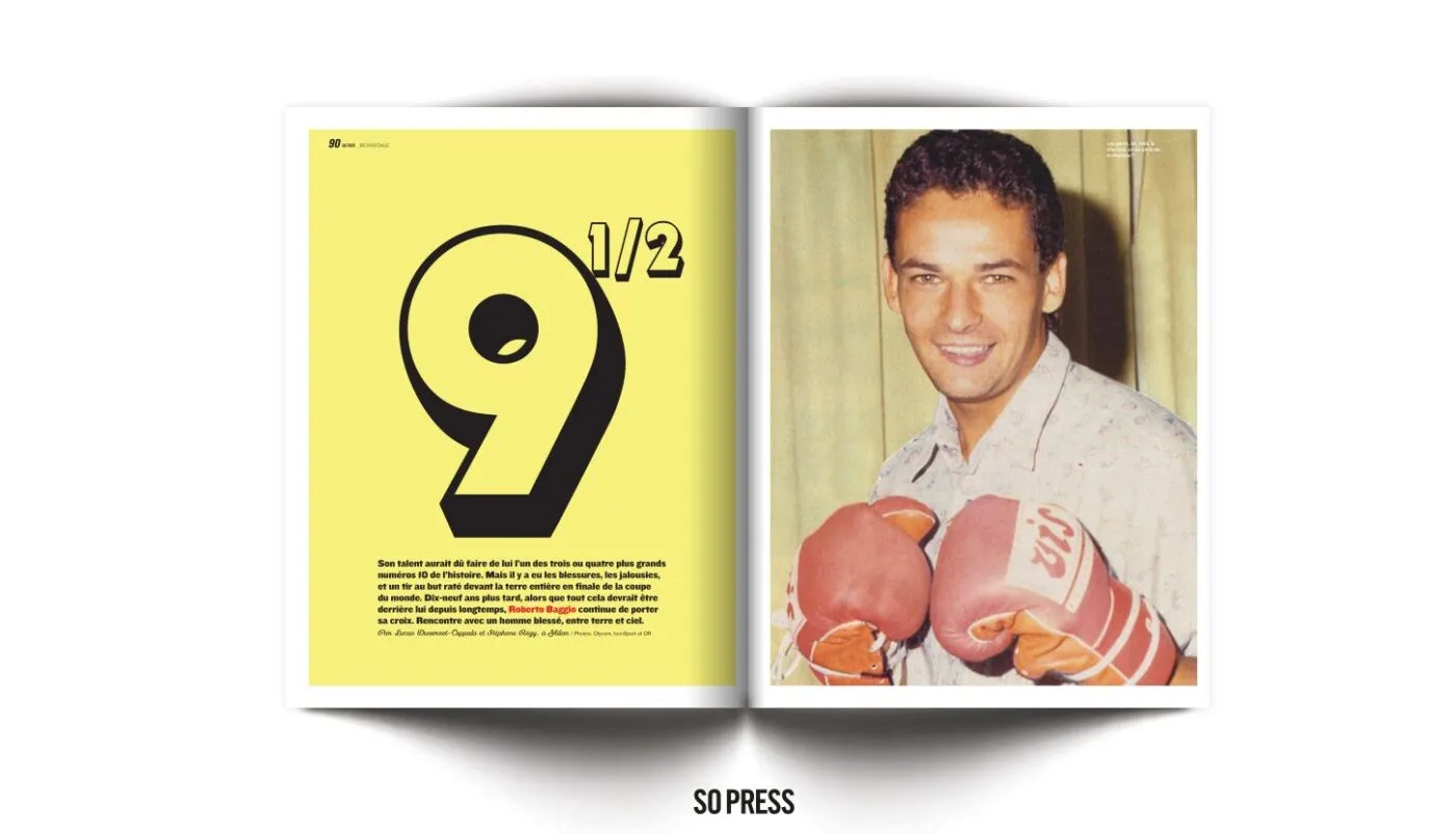 Roberto Baggio, le 10 qui était 9 et demi