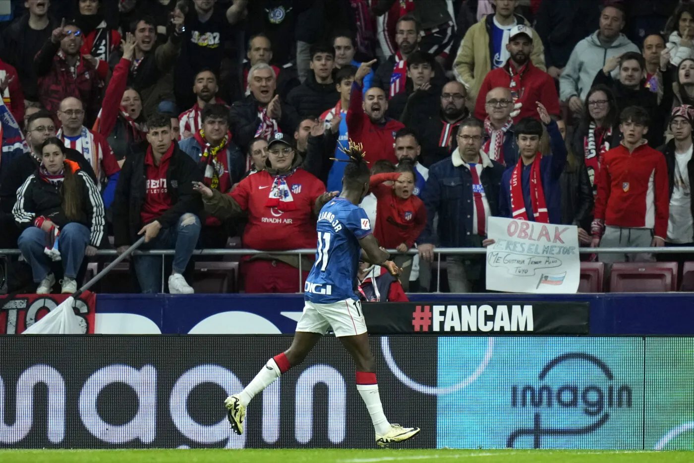 La Fédération espagnole annule la sanction de l’Atlético, malgré les cris racistes envers Nico Williams