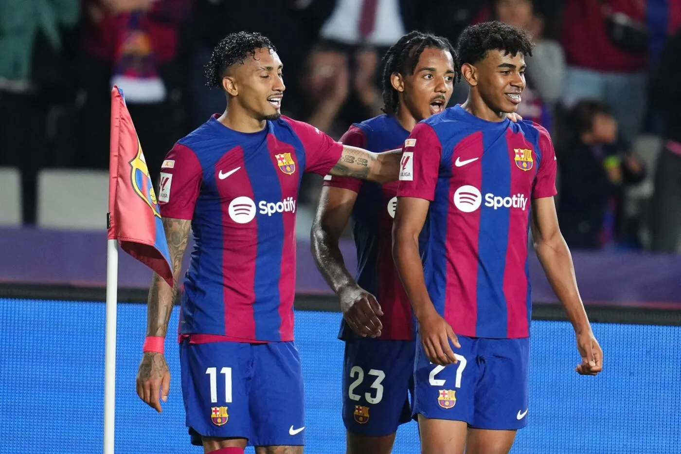 Le Barça mate la Real Sociedad et repasse deuxième