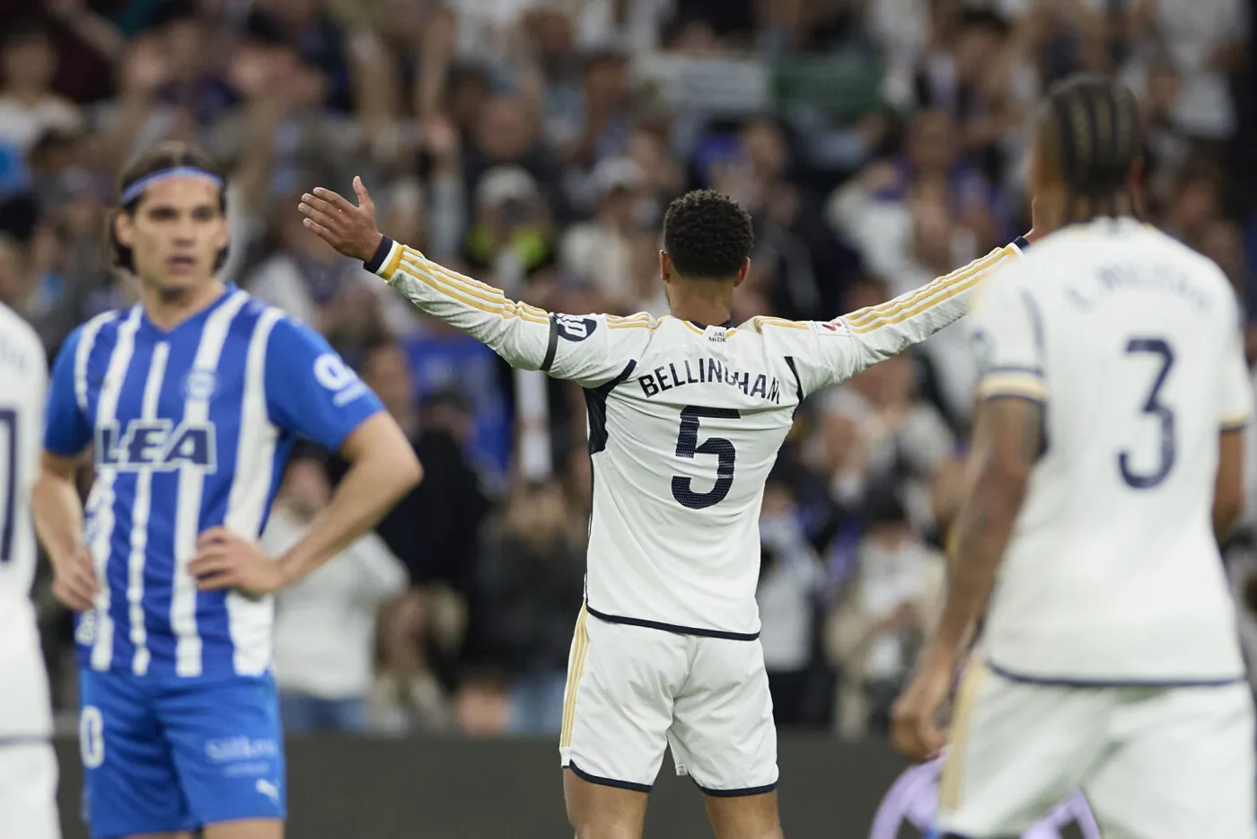Le Real Madrid colle une manita à Alavés