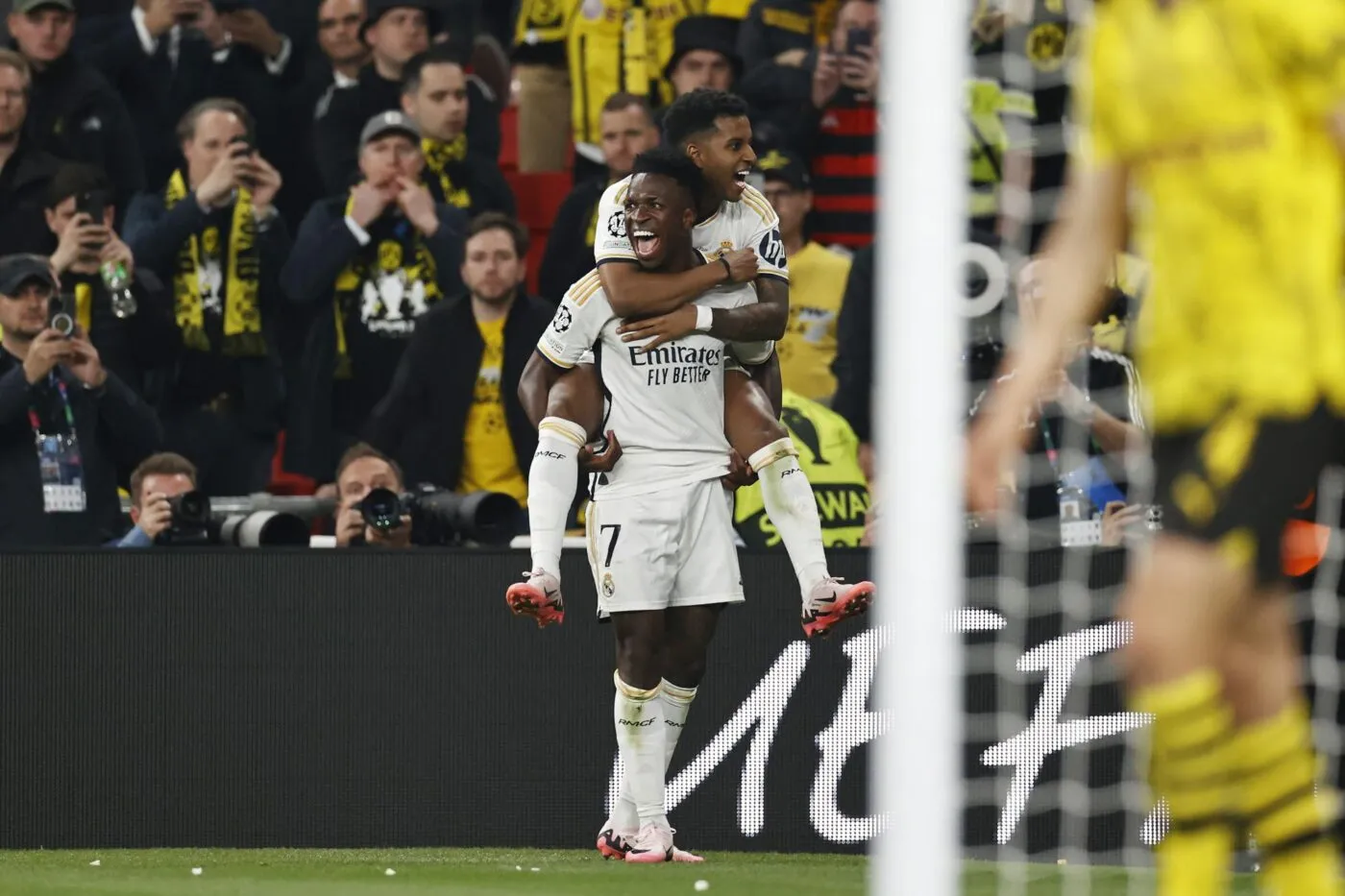 Vinicius crucifie Dortmund dans le money time de la finale