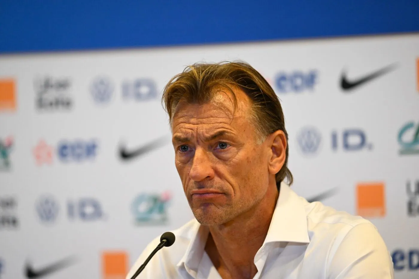 « La première période était indigne de l'équipe de France », peste Hervé Renard