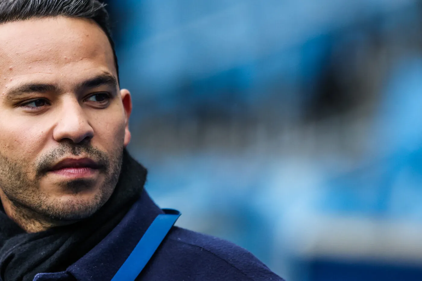 Mohamed BOUHAFSI, journalist prior the French Cup match between Havre Athletic Club and Stade Malherbe Caen at Stade Oceane on January 7, 2024 in Le Havre, France. (Photo by Johnny Fidelin/Icon Sport)   - Photo by Icon Sport