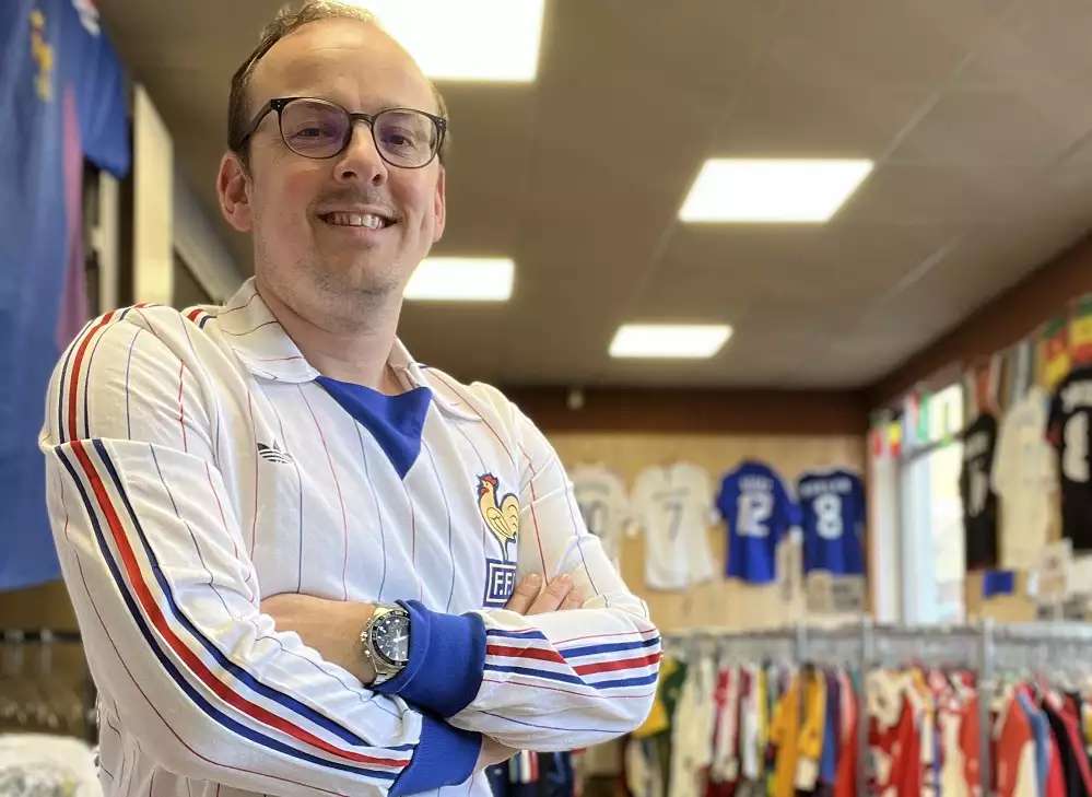 L&rsquo;homme aux 70 000 maillots de foot
