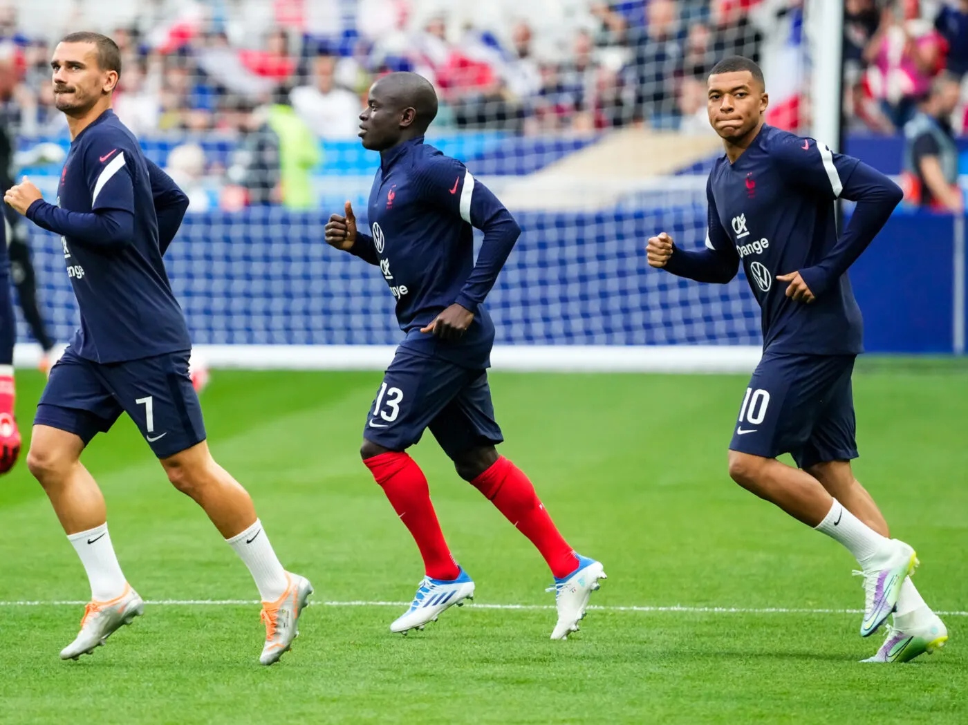Mbappé toujours sous le charme de Kanté et Griezmann