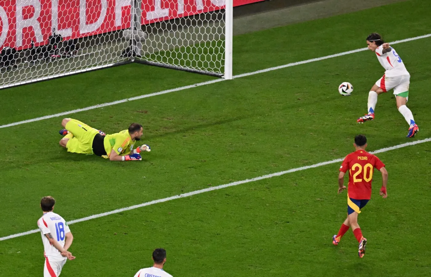 Les notes d’Espagne-Italie