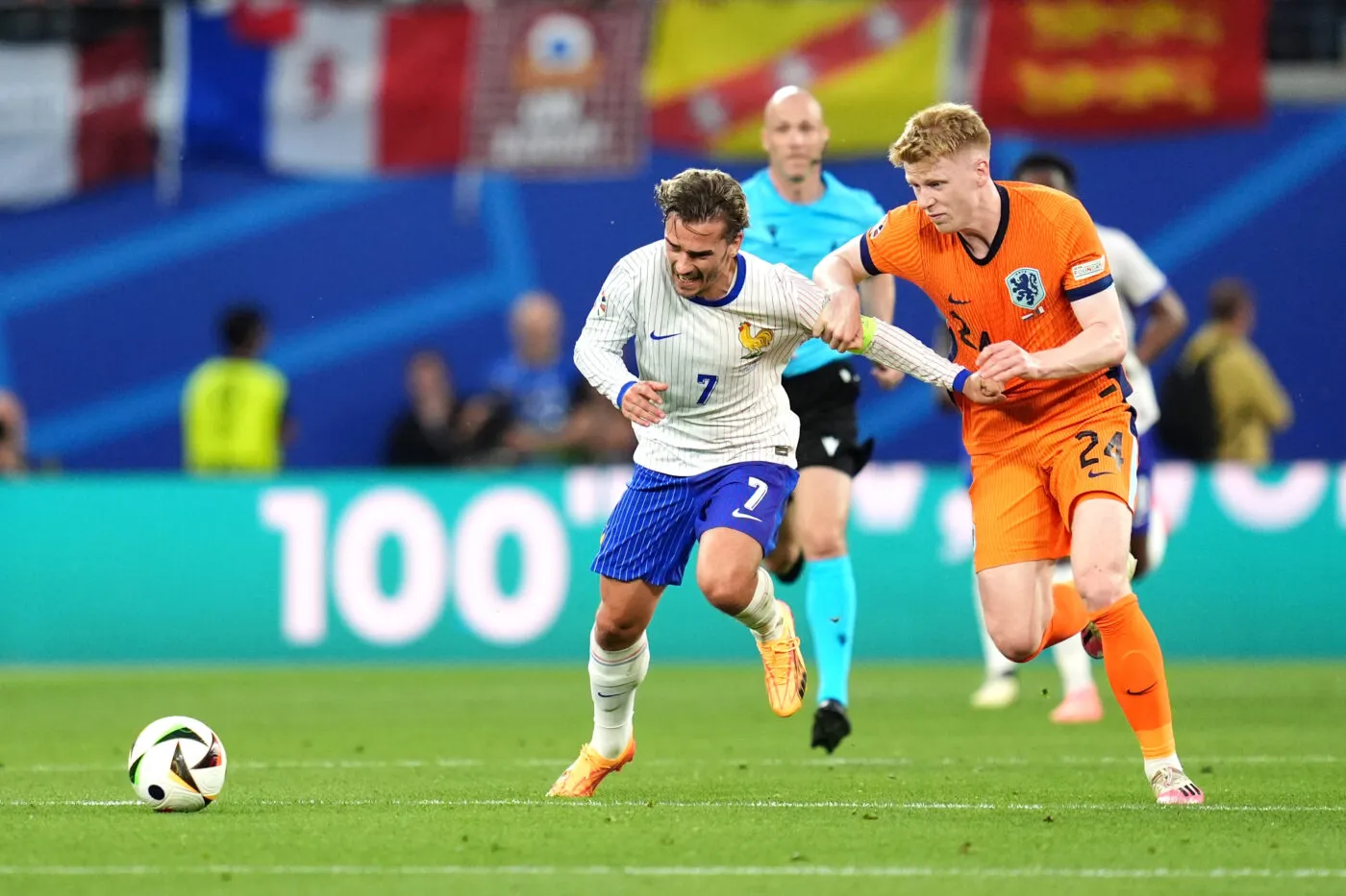 Les Bleus aphones face aux Pays-Bas