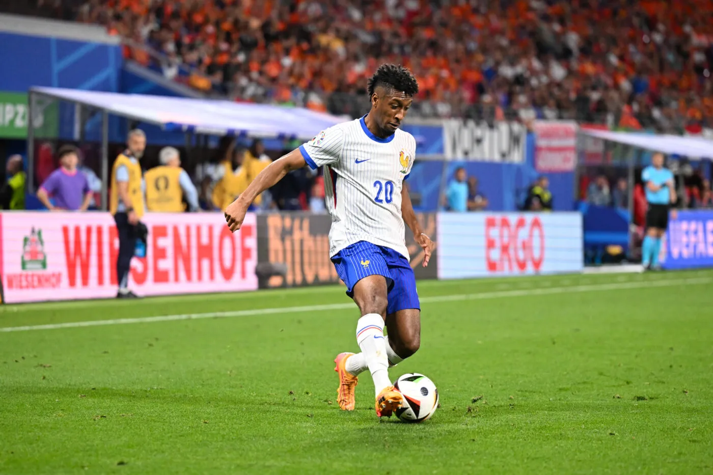 Kingsley Coman touché au mollet