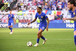 Bradley Barcola frustré pour sa première titularisation avec les Bleus