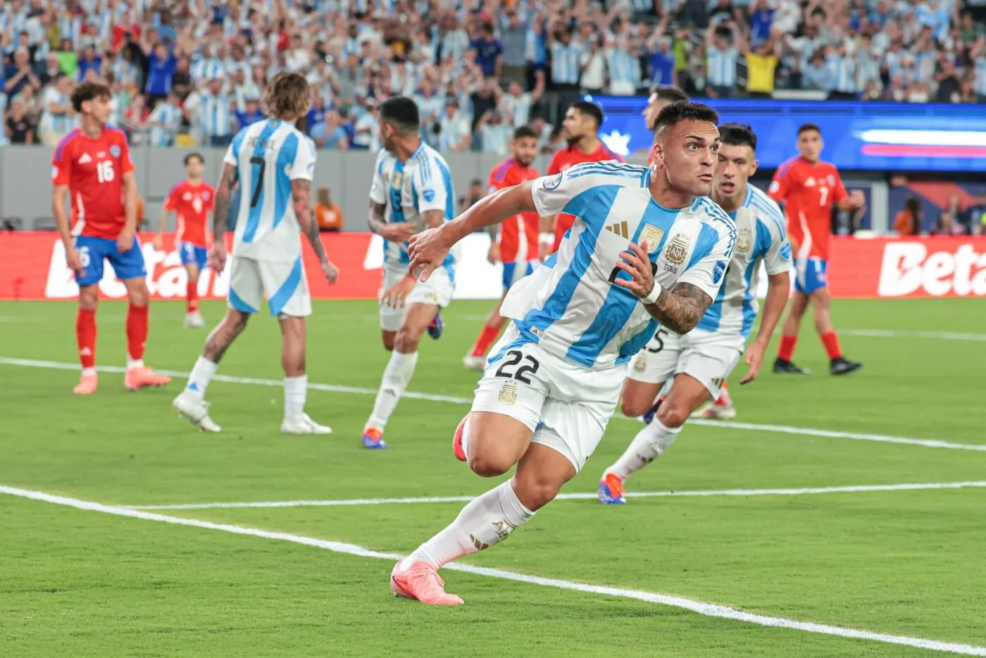 L’Argentine se qualifie pour les quarts de finale de la Copa América
