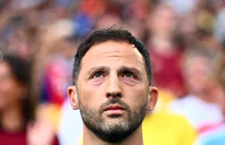 La police allemande réagit au chouinage de Tedesco