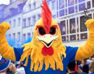 Après Thuram et Koundé, les mots très forts de Mascoq, la mascotte de l'équipe de France