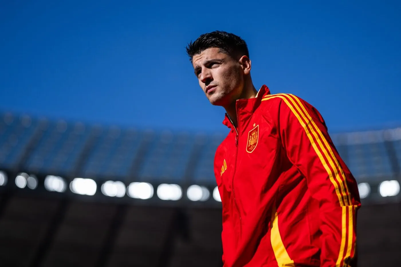 Le Morata dans les chaussettes