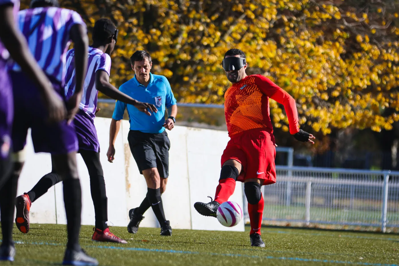 Hakim Arezki, le « grand frère » du cécifoot français