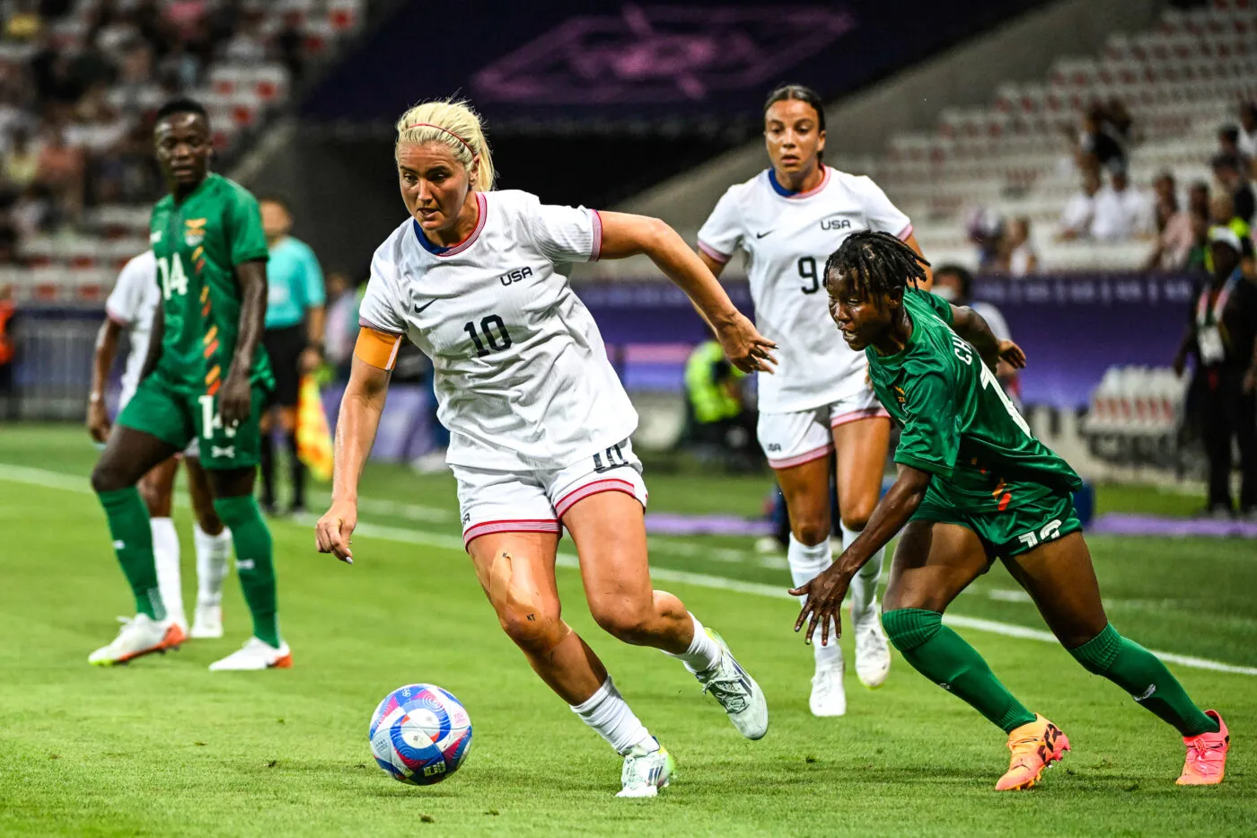 JO : les Américaines font le job en 25 minutes face à la Zambie