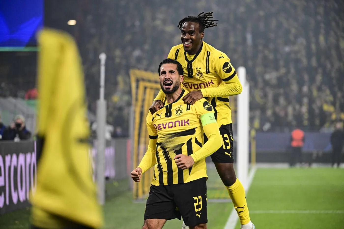 Ligue des champions : Dortmund leader devant Brest