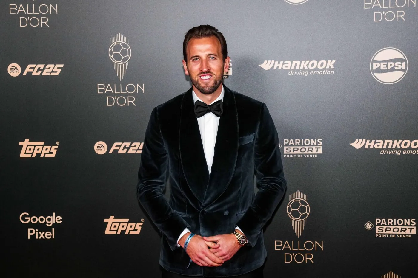 Harry Kane remporte un trophée