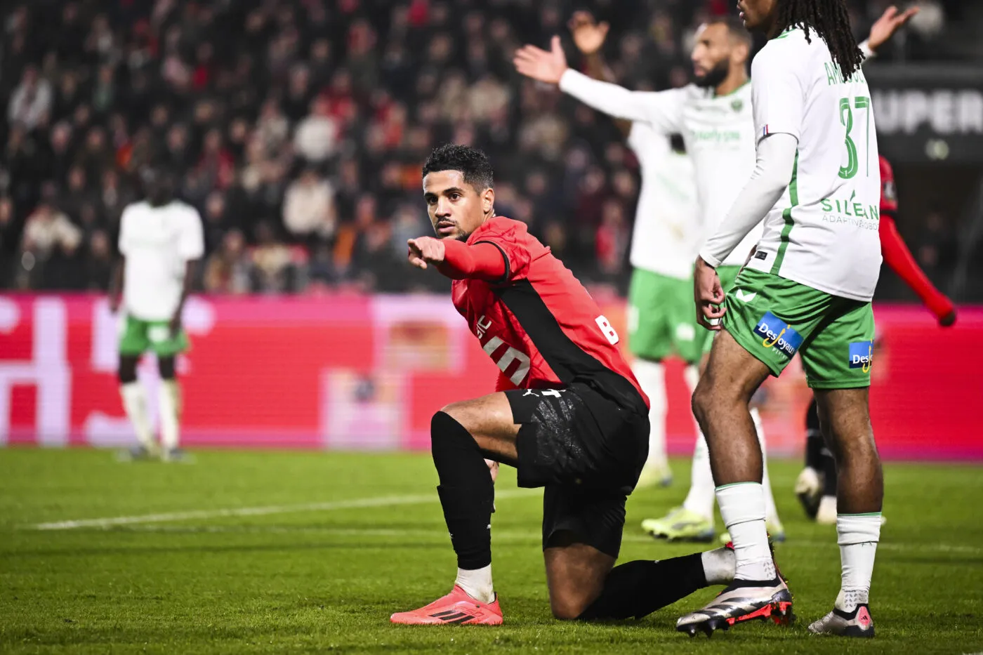 Rennes écartèle les Verts 