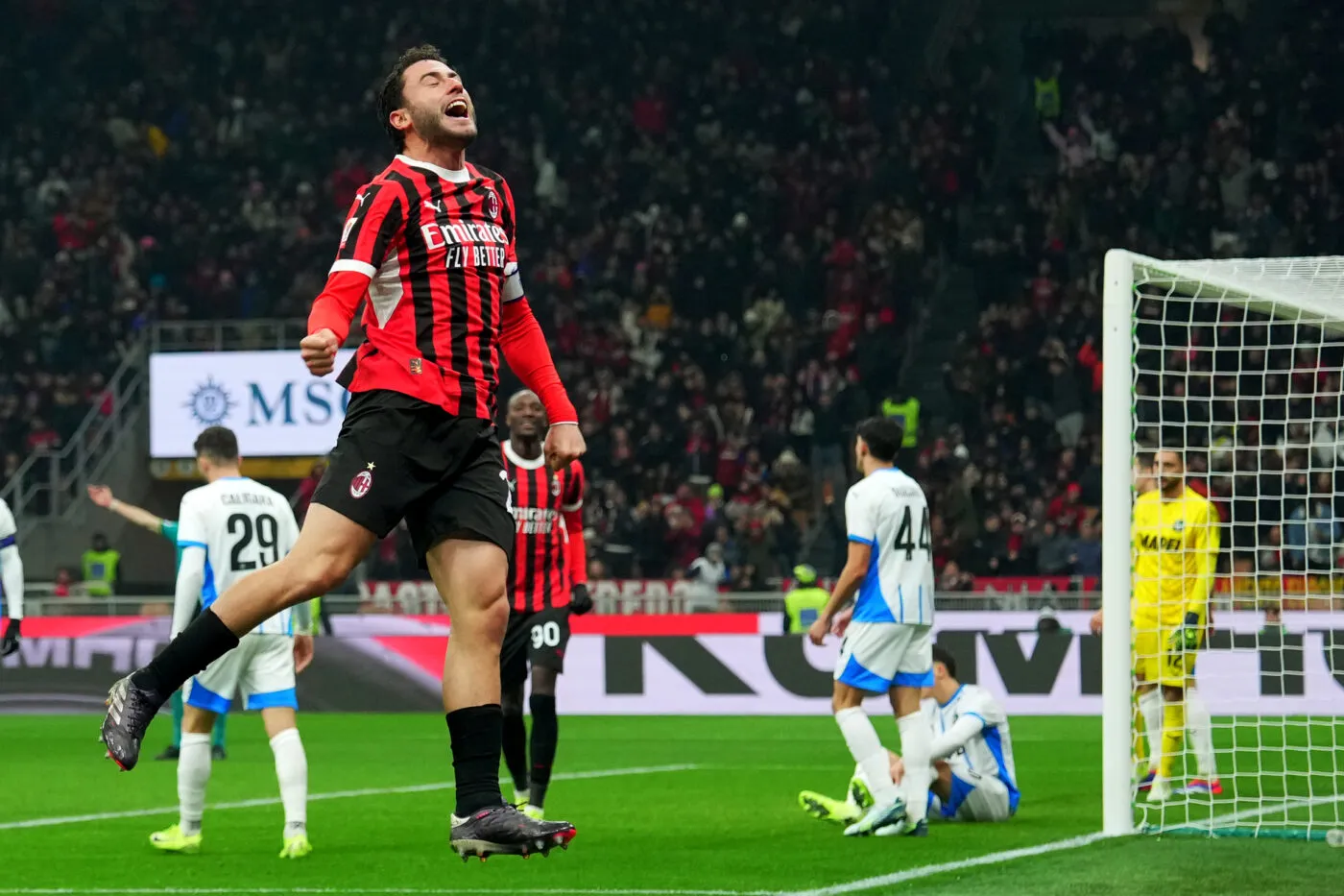 En Coupe, l’AC Milan colle une rouste au Sassuolo... de Fabio Grosso