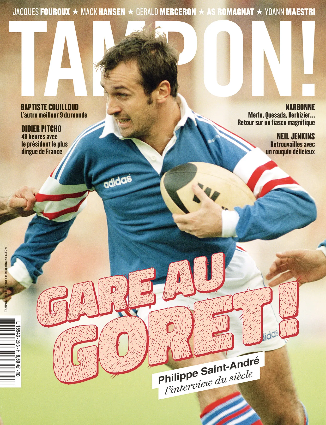 Le dernier mag Tampon! sur le tournoi des VI Nations est en précommande sur notre boutique.so