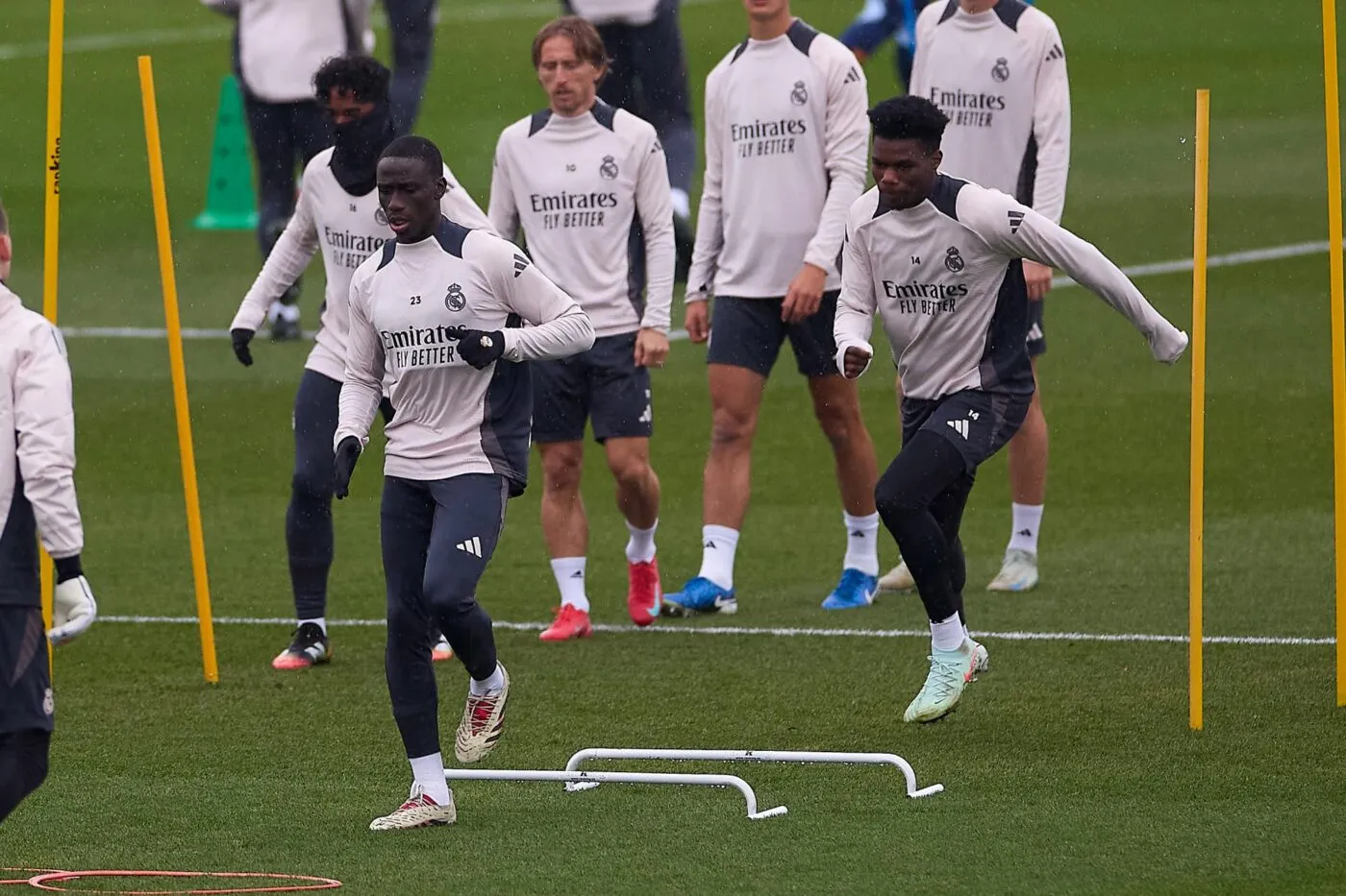 Le onze de Brest et du Real Madrid