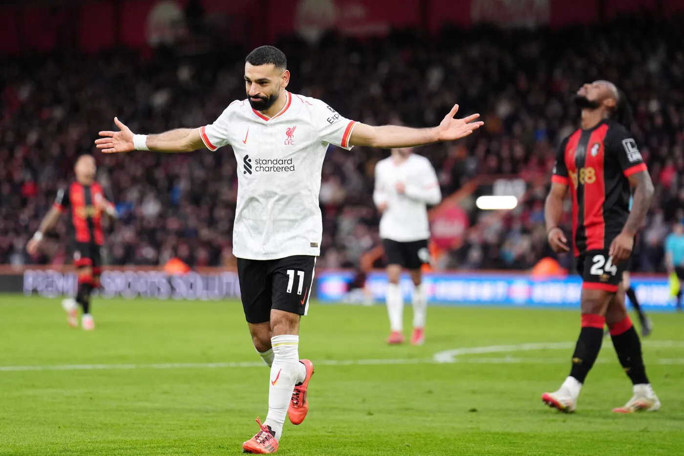 Liverpool calme Bournemouth, doublé de Mohamed Salah