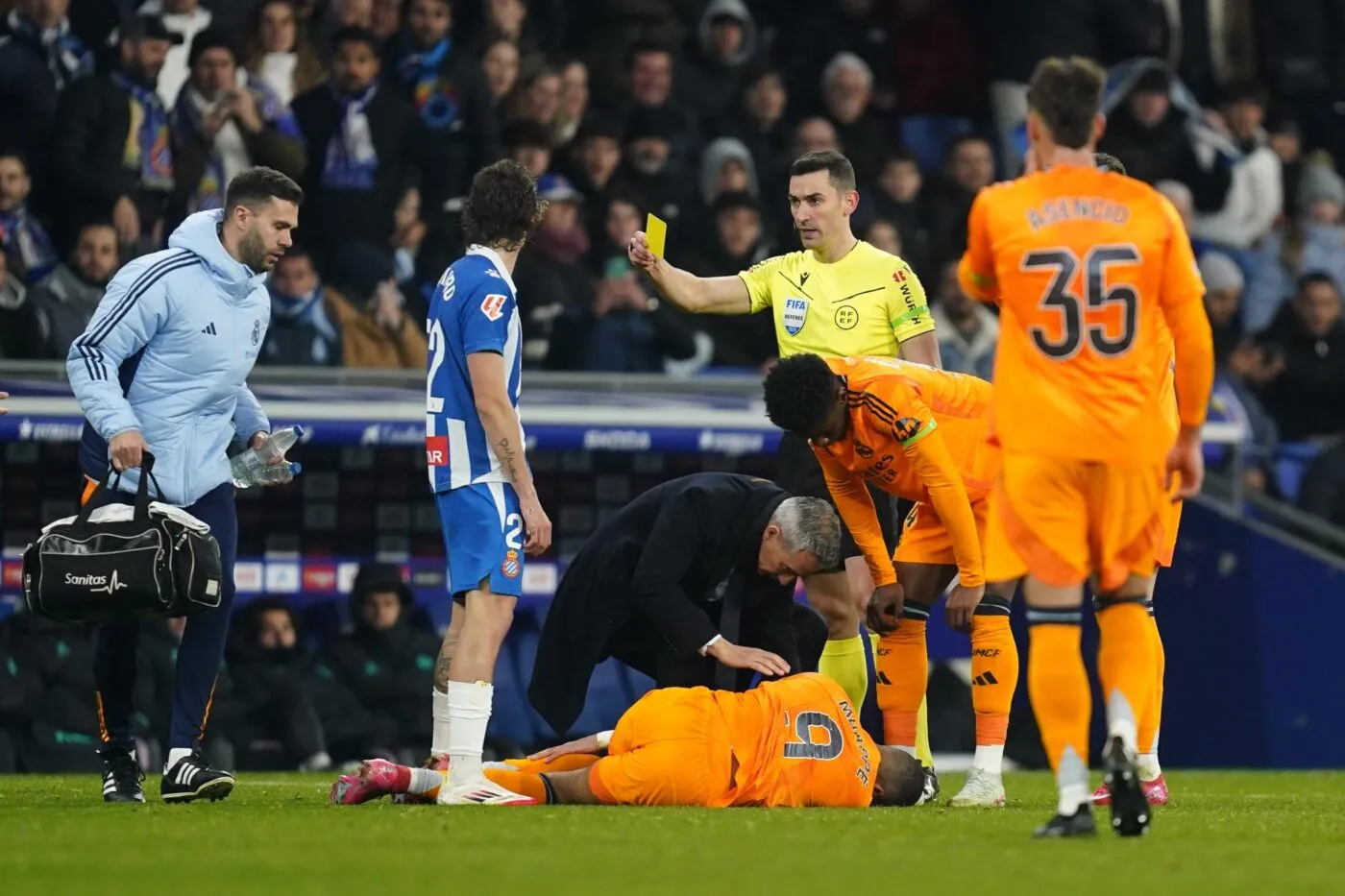Pas content ? Suspension de l’arbitre du match Espanyol-Real