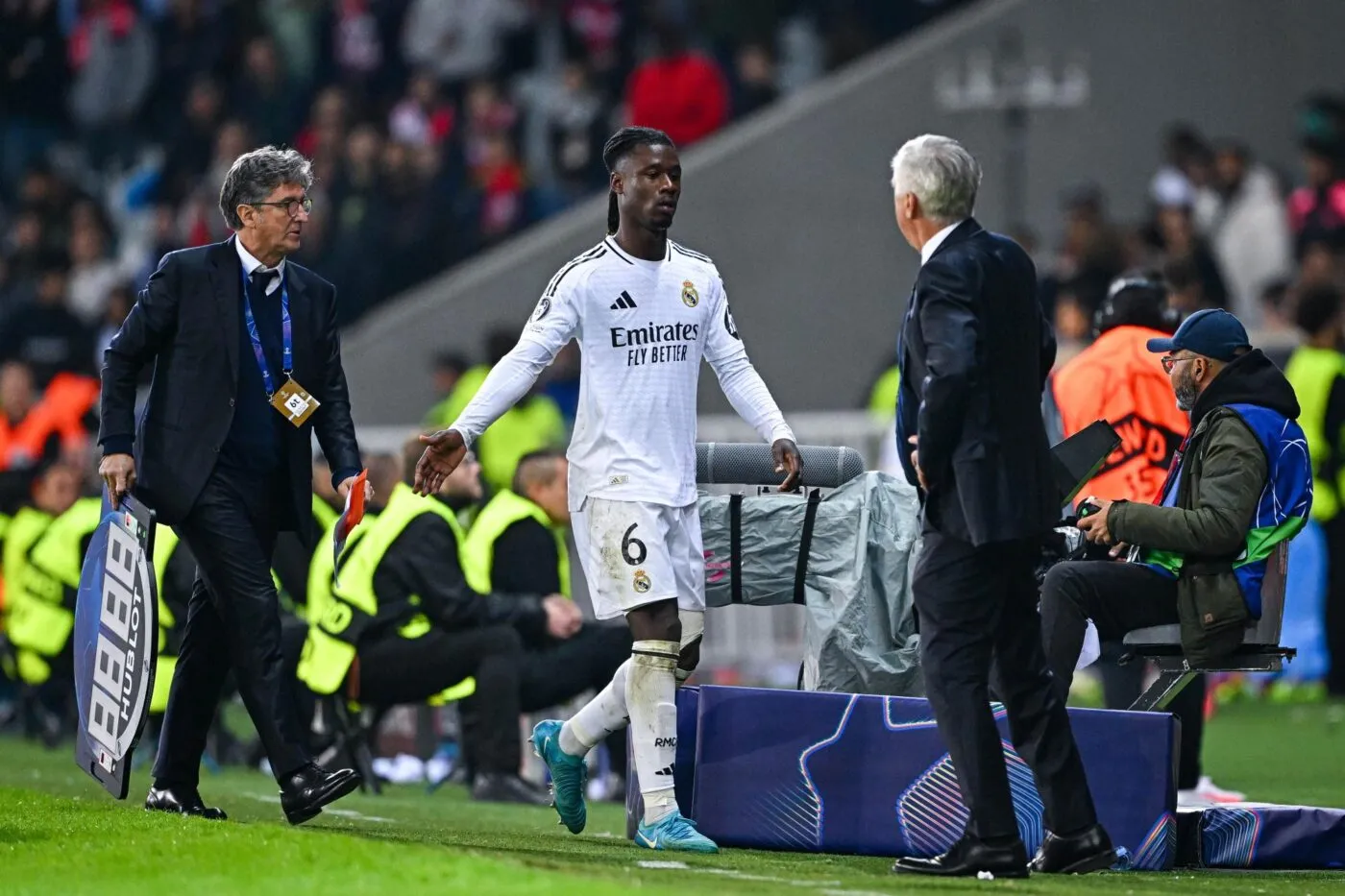 Carlo Ancelotti félicite Eduardo Camavinga pour son « match exceptionnel<span style="font-size:50%">&nbsp;</span>»