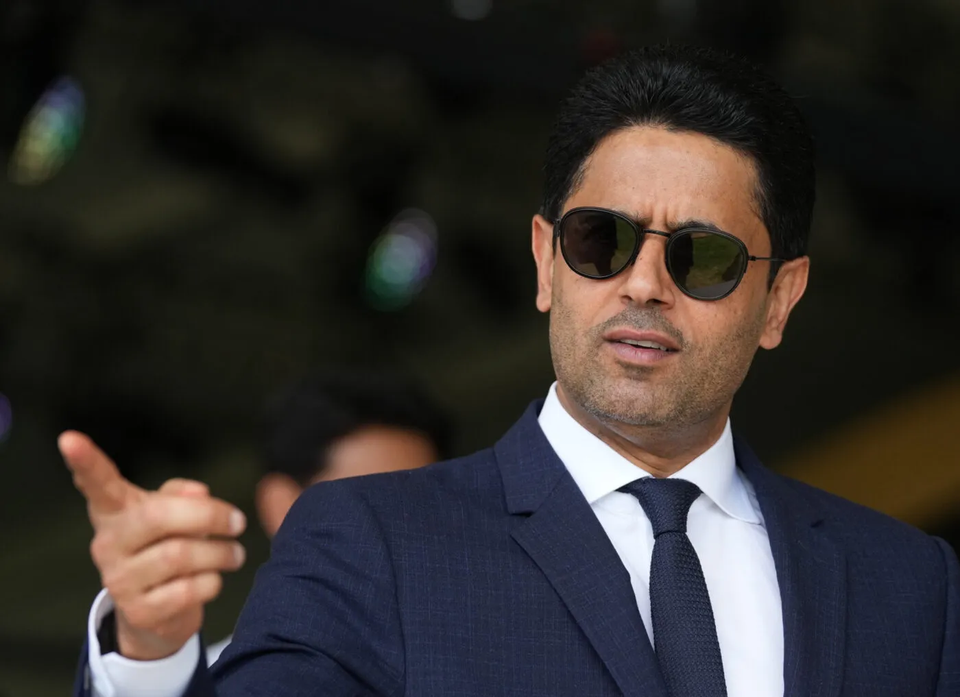 Nasser Al-Khelaïfi during the Kafd Globe Soccer Awards Europe Edition - Cala di Volpe ,Costa Smeralda , Sardinia . Italy - Tuesday 28 May , 2024. Sport - Soccer . (Photo by Spada/LaPresse) - Photo by Icon Sport
