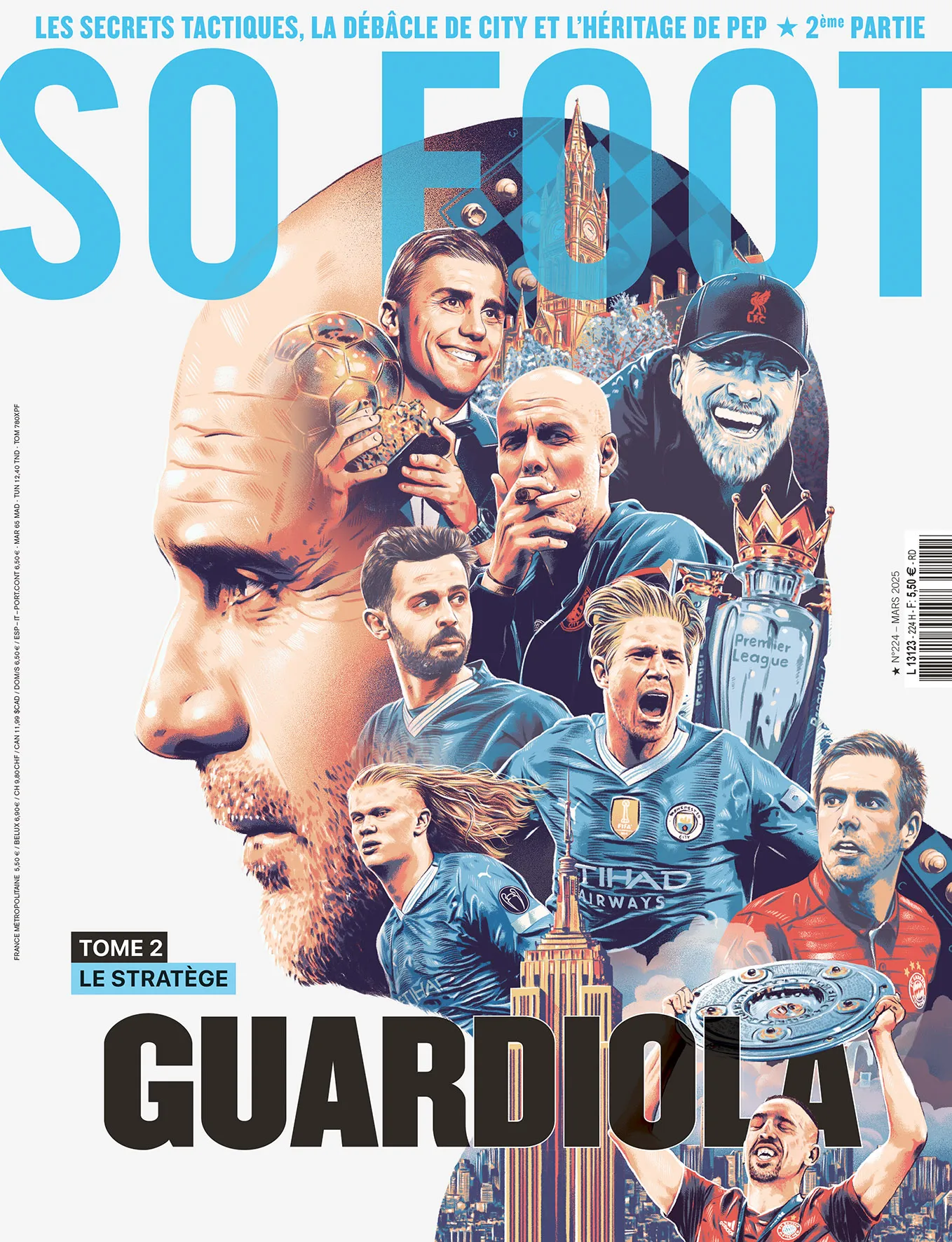 Le dernier So Foot 100% Pep Guardiola Tome 2 sans frais d&rsquo;envoi sur notre boutique.so