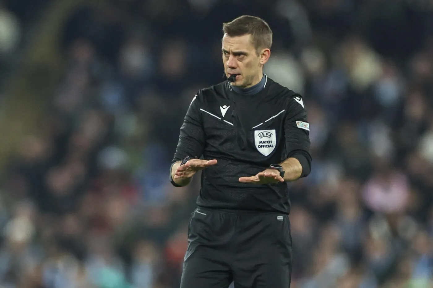 Clément Turpin au sifflet de Real-Atlético