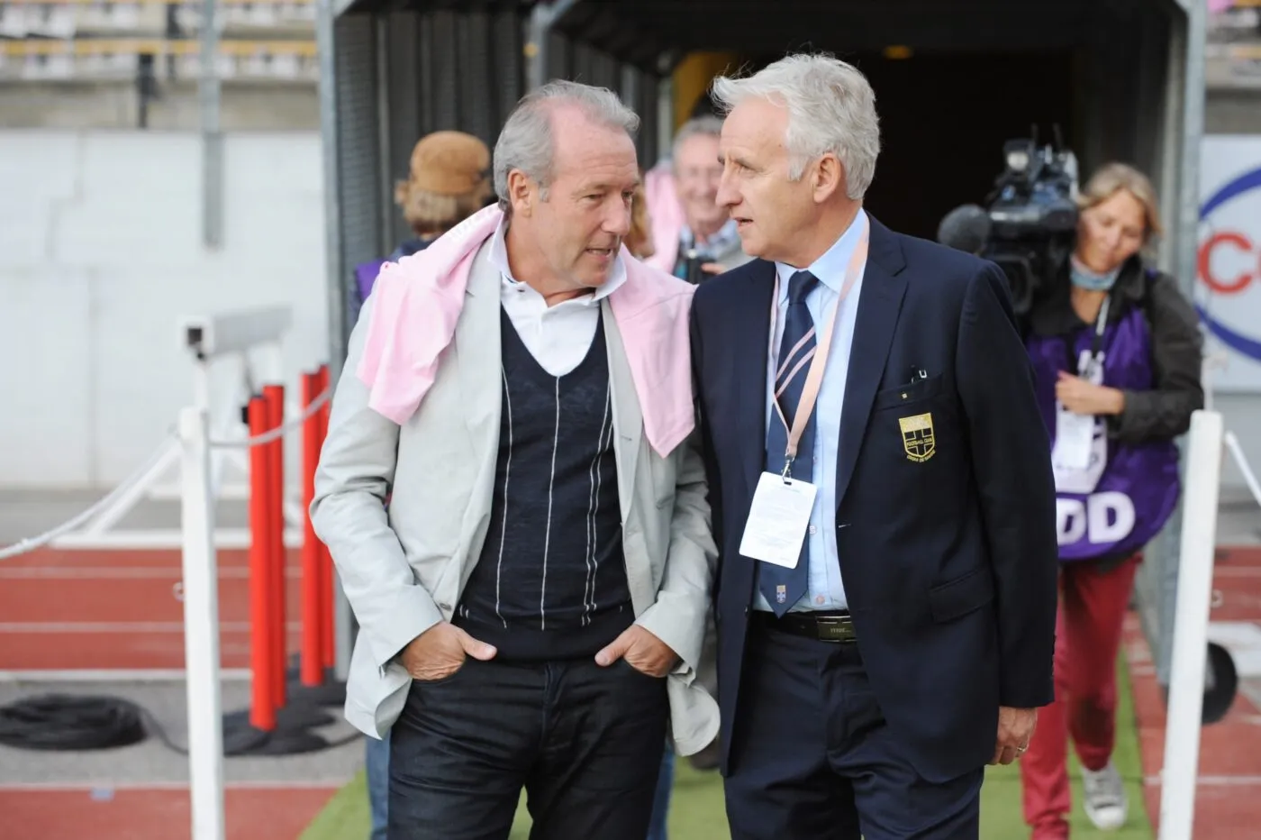 Christophe CHENUT - DG LACOSTE / Patrick TROTIGNON -  27.05.2011 - Evian Thonon / Metz - 38eme journee de Ligue 2  Photo : Jean Paul Thomas / Thomas Pictures / Icon Sport   - Photo by Icon Sport