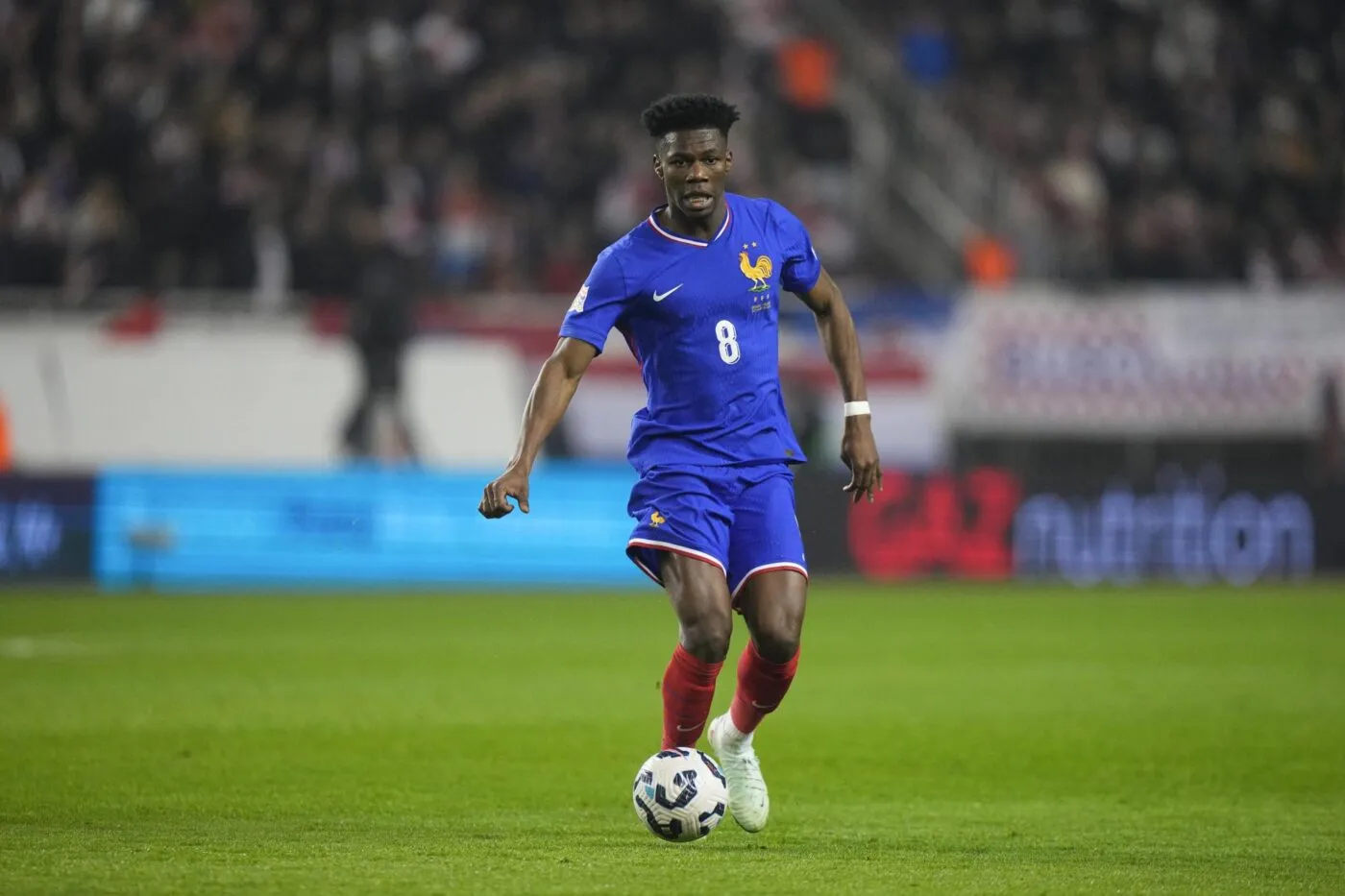 Aurélien Tchouaméni veut «<span style="font-size:50%">&nbsp;</span>un peu plus de folie<span style="font-size:50%">&nbsp;</span>» face à la Croatie au Stade de France