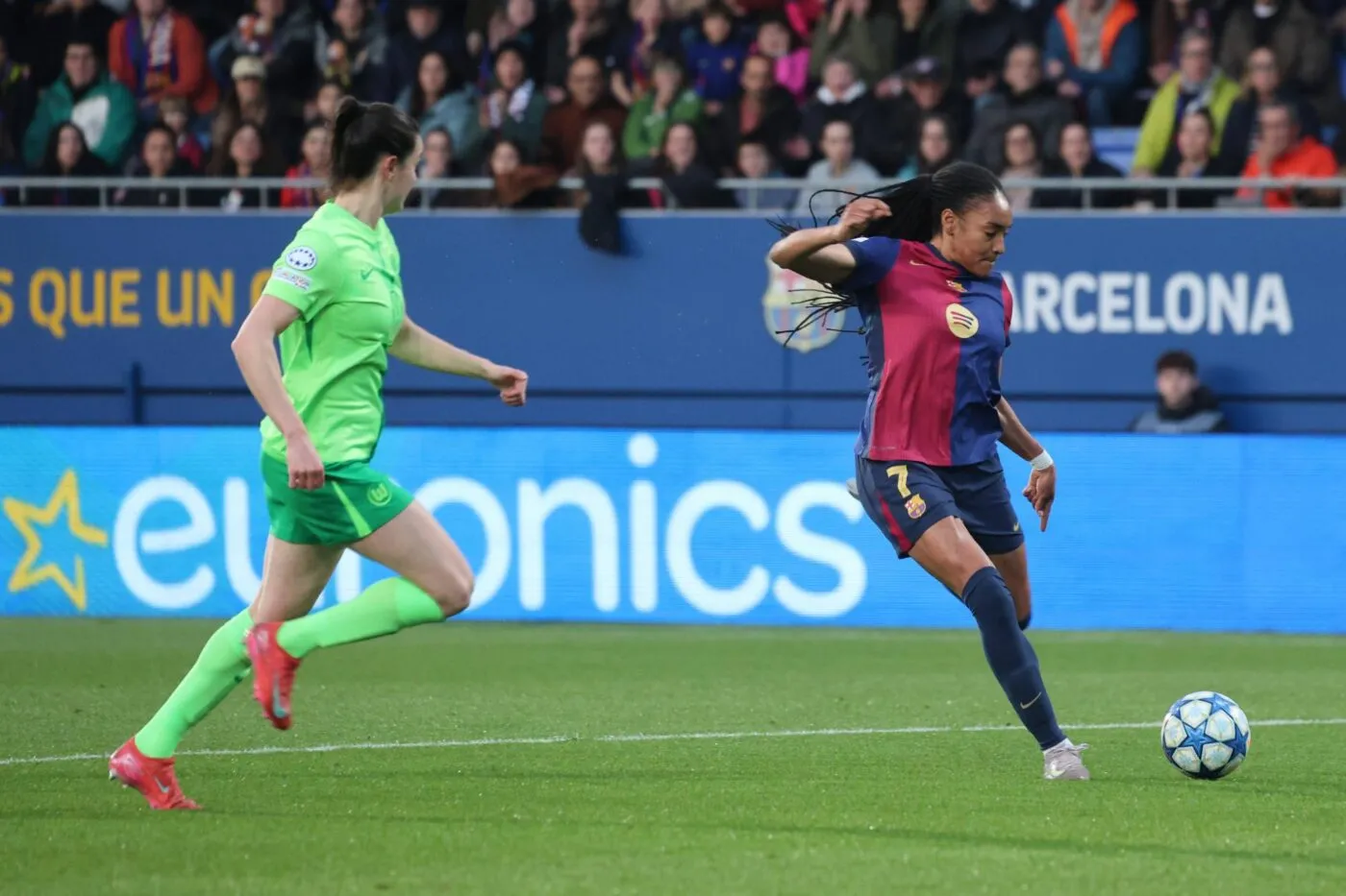 Le Barça humilie Wolfsburg et se qualifie sans forcer pour le dernier carré