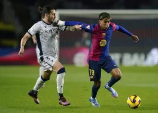 Le Barça s’impose en toute tranquillité face à Osasuna